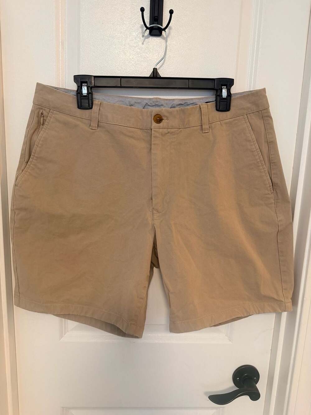 Bonobos Athletic 7 Inch Khaki Chino Shorts Size 35